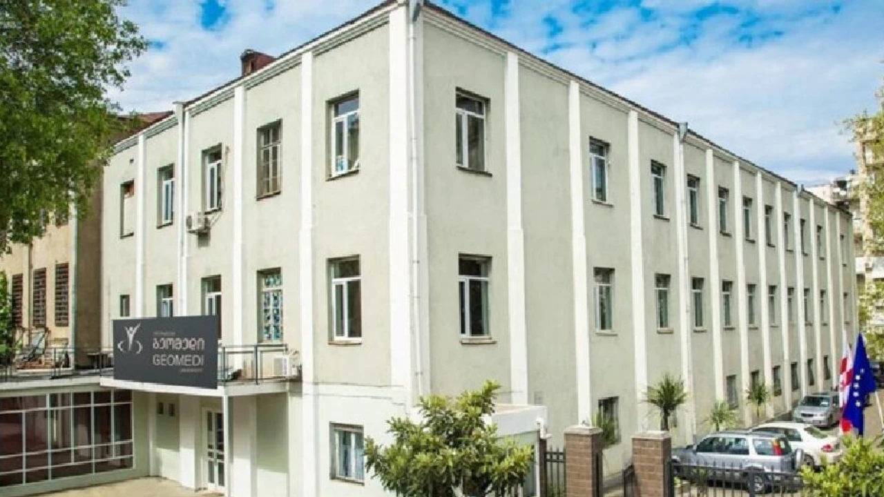 Official Contract of Teaching University Geomedi Georgia