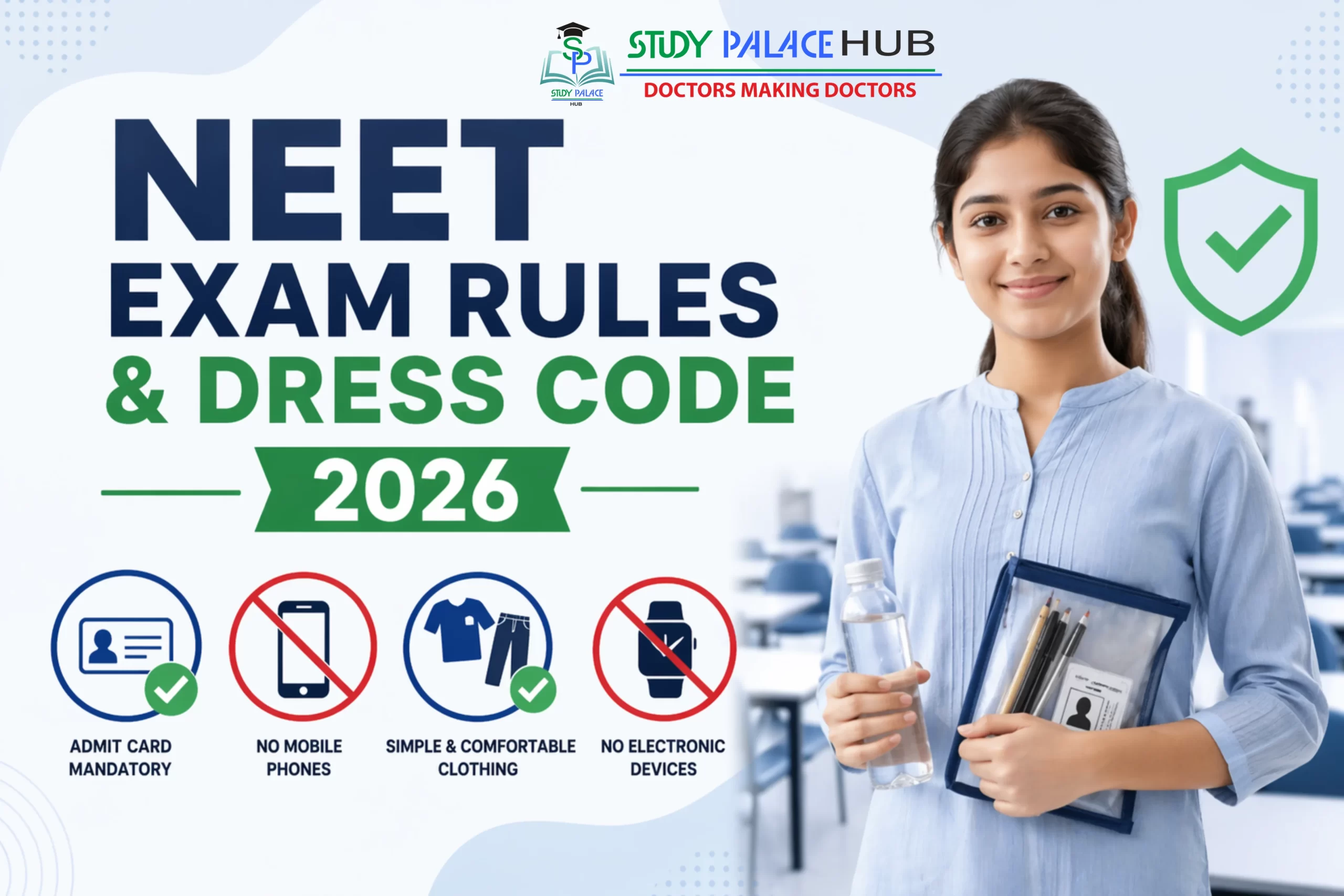 Neet Exam Rules & dress Code