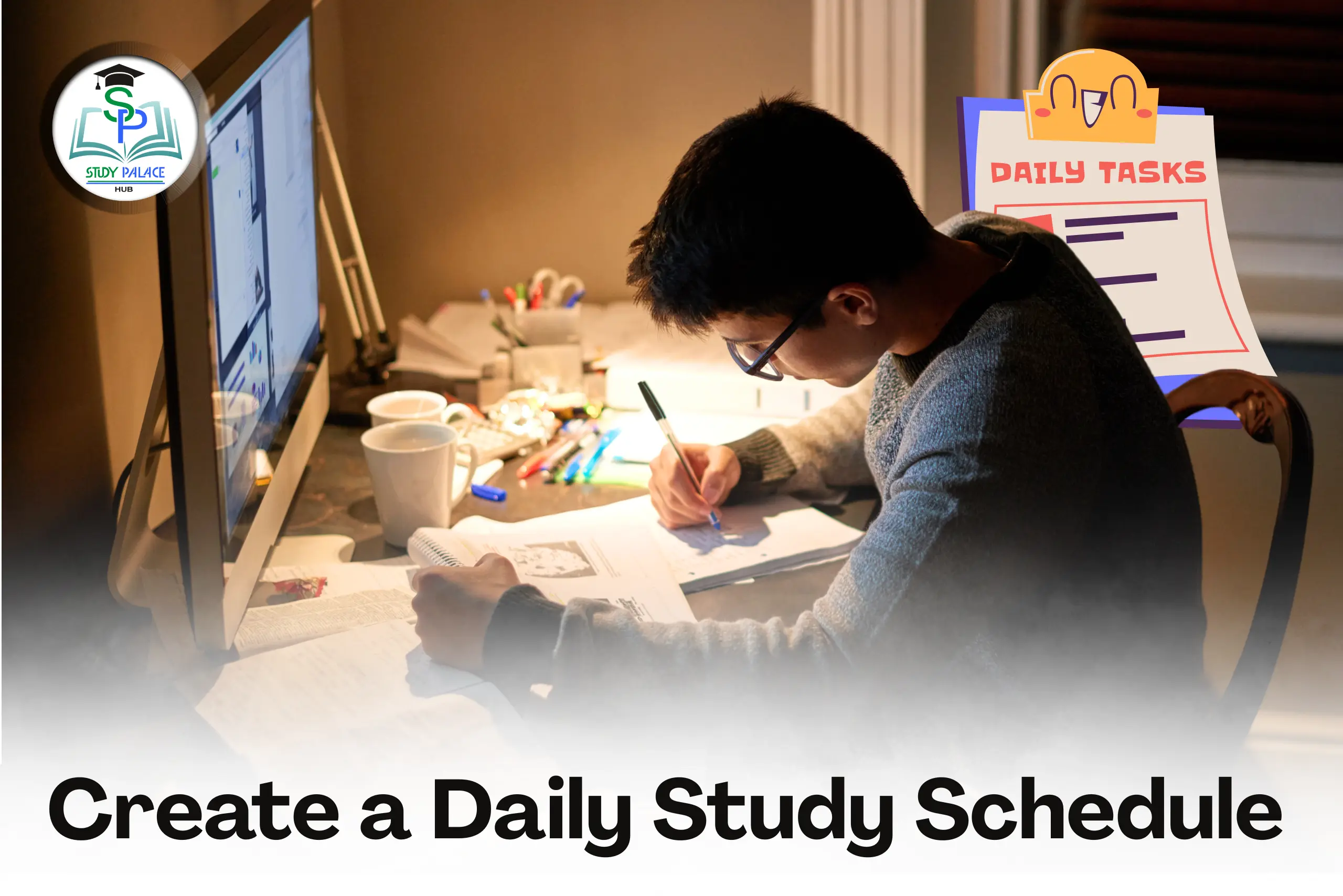 Creat a daily Study Schedule